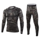 Мужское термобелье Lesko A152 Camouflage Black L - изображение 1