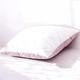 Подушка двусторонняя Soft IDEIA с искусственным пухом, 50x70 см белый/пудра (8-35500*002) - изображение 1
