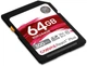 Карта пам'яті Kingston Canvas React Plus SDXC 64GB Class 10 UHS-II U3 V90 (SDR2/64GB) - изображение 2