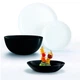 Сервіз LUMINARC DIWALI BLACK & WHITE, 19 шт. (P4360) - зображення 1