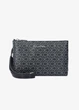 Сумка через плече жіноча Calvin Klein чорна, розмір 21×14×6 см (LV00115-02) - зображення 1