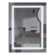 Дзеркало Mixxus TALL MR08-80x60-REVERSE із LED Touch, Anti-fog, димером, регулюванням яскравості (MI6659) - зображення 1