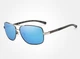 Мужские поляризационные солнцезащитные очки KINGSEVEN N724 Gun Blue - изображение 3
