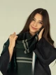 Шарф факультета Слизерин Slytherin из Гарри Поттера с бахромой Тёмно зеленый 180х20 см (90014) - изображение 6