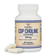 Double Wood supplements CDP Choline 300 мг 60 капсул Холин Для улучшения памяти и интеллекта - изображение 3