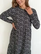 Платье из штапеля длинное весенее женское Merlini Корсо 700001186 размер L-XL Черное (700001186_2) - изображение 4