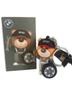 Брелок мишка BMW в стиле Motorsport с ключем и колесом - изображение 2