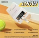 Повербанк 100W з швидкою зарядкою 60000 mAh для ноутбука повербанк Remax RPP-650 Quick Charge для дому powerbank з Power Delivery для телефона павер банк pawerbank для планшета - зображення 3
