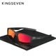 Чоловічі поляризаційні сонцезахисні окуляри KINGSEVEN 799 Matte Gray Red - зображення 1