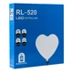 LED Панель RL-520 45cm (Heart Style) Remote Колір Чорний - изображение 2