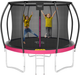 Батут із внутрішньою сіткою 4FIZJO PRO 10FT 312 см Black/Pink (P-5907739314604) - зображення 1