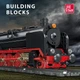 Конструктор JieStar 59004 German BR01 steam locomotive 1173 деталей - изображение 3