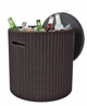 Стіл - бар пластиковий Keter Cool Stool холодильник коричневий (230904) - зображення 5