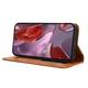 Чохол-книжка Deexe Retro Style для Google Pixel 9a - Brown - зображення 3