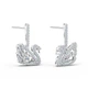 Сережки Swarovski Swan жіночі - зображення 2