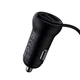 AUX/FM-трансмітер Baseus S-16 MP3 VAW авто адаптер ресивер магнітоли 2USB 3.1A (CCTM-E01) Black - зображення 5