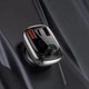 Автомобільний зарядний пристрій Baseus FM Launcher S-13 36W Type-C+2USB PD+QC3.0 (CCMT000101) Black - зображення 7