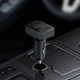 Автомобильное зарядное устройство FM-трансмиттер модулятор Baseus FM Launcher S-09 Lite 35W Type-C+2USB PD+QC3.0 (C10762300113-00) Black - изображение 6