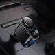 Автомобильное зарядное устройство FM-трансмиттер модулятор Baseus S-06 FM Launcher Locomotive 3.4A 2USB (CCHC000001) Black - изображение 2