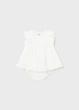 Платье+трусы для девочки Mayoral 1820.51 65 см Белый - изображение 1