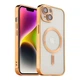 Чохол TPU Metallic Full Camera with Magsafe для iPhone 14 Колір Dark Purple - изображение 3