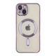 Чохол TPU Metallic Full Camera with Magsafe для iPhone 15 Колір Purple - изображение 1
