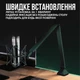 Стойка-пантограф, кронштейн усиленный подходит для Blue Yeti / QuadCast / SoloCast / Samson / Shure PF01 Black - изображение 4
