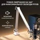 Стойка-пантограф, кронштейн усиленный подходит для Blue Yeti / QuadCast / SoloCast / Samson / Shure PF01 White - изображение 5