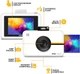 Камера моментального друку Kodak Step Touch з LCD Display та Bluetooth White + Набір паперу в Подарунок - зображення 5