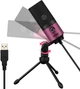 Микрофон студийный конденсаторный FIFINE K669 Violet - изображение 6
