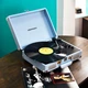 Проигрыватель винила Crosley Cruiser Deluxe Turntable Tourmaline с Bluetooth - изображение 2
