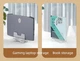 Подставка для ноутбука вертикальная, универсальная Hagibis Vertical Gravity Laptop Stand Transparent Acrylic - изображение 2