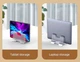 Подставка для ноутбука вертикальная, универсальная Hagibis Vertical Gravity Laptop Stand Transparent Acrylic - изображение 3
