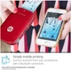 Камера моментальной печати и портативный фотопринтер HP Sprocket 2 в 1 Red + Набор бумаги в Подарок! - изображение 3