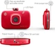 Камера моментальной печати и портативный фотопринтер HP Sprocket 2 в 1 Red + Набор бумаги в Подарок! - изображение 9