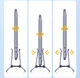 Подставка для ноутбука вертикальная, универсальная Hagibis Vertical Gravity Laptop Stand Aluminum - изображение 5