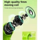 Навушники бездротові ACEFAST T9 Crystal (Air) Bluetooth earbuds Avocado Green - зображення 9