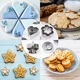 Набор форм - штампов для печенья Galletas трафареты - формочки для вырезания фигур из теста / глины / мастики, 30 шт, серебристый (100086764) - изображение 2