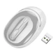 Компьютерная мышь hoco gm34 nuevo dual mode 2.4g bluetooth 3.0 5.2 беспроводная белый цвет - изображение 1