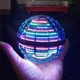 Летающий шар спиннер светящийся FlyNova Pro Gyrosphere игрушка мяч бумеранг, игрушка летающий шар - изображение 2