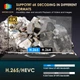Портативний проектор 4K Android-10 SMART TV, FullHD, 4GB/64GB, Wi-Fi для домашнього кінотеатру, презентації, білий - зображення 10