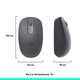 Мышка Logitech M196 Bluetooth Graphite (910-007459) - изображение 2