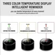 Термос с логотипом BMW с сенсорным LED-индикатором температуры, Умная термокружка с датчиком температуры БМВ. - изображение 3