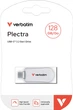 Флеш пам'ять USB Verbatim Plectra 128GB USB Type-C White (30229) - зображення 4
