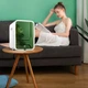 Портативный холодильник К10 с зеркалом и подсветкой (100-240v) White - изображение 6