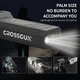 Ручний турбовентилятор Повітродувка аккумуляторна портативна Crossgun X3 (130000rpm 5000mAh, з ліхтариком, вітродув) - зображення 9