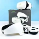 Очки-шлем виртуальной реальности VR glasses VR SC-G02EF с наушниками, белые - изображение 5