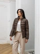 Женская демисезонная куртка Ницца LEO PRIDE 0138 50-52 Темно-бежевый ( LP - 0138/2 E ) - изображение 7