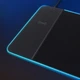 Игровая поверхность (коврик) STAND JD-S60 с БЗУ 15W LED+RGB (800*300*6mm) Black - изображение 2
