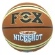 Баскетбольный мяч резиновый Newt NE-BAS-1026 B, Fox ball, №7 (NE-BAS-1026-RT) - изображение 1